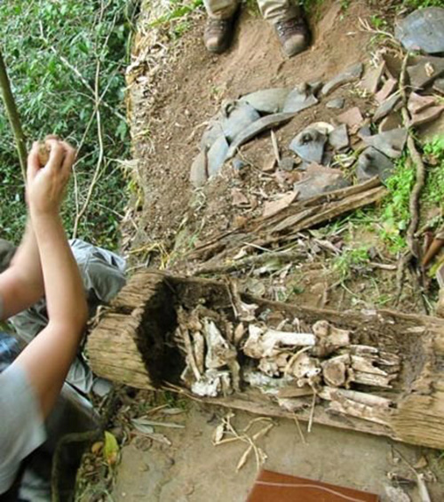 Urmele unui popor necunoscut, descoperite în munţii Cambodgei