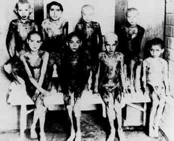 Copii evrei în lagărele naziste