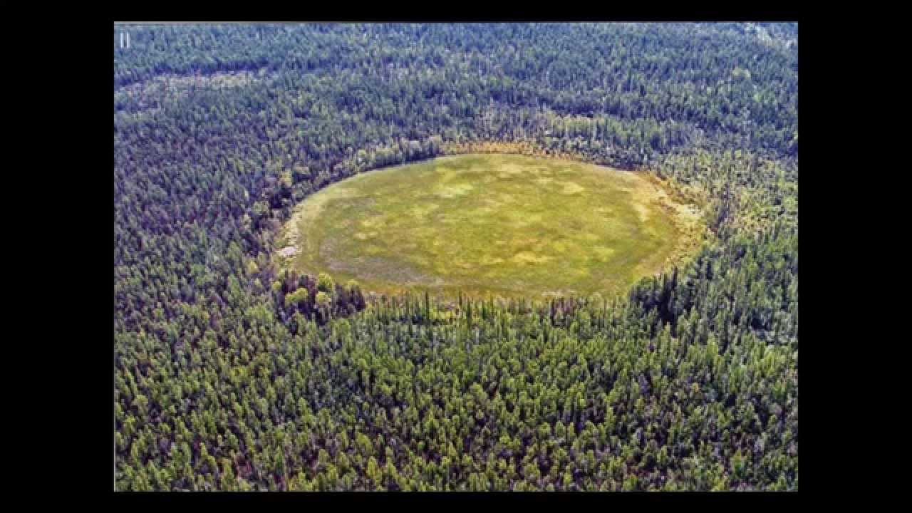 Un cilindru extraterestru uriaş descoperit de ruşi în craterul Patomskiy