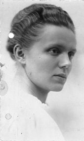 Marga Siegroth în 1918. Sursă Wikipedia.