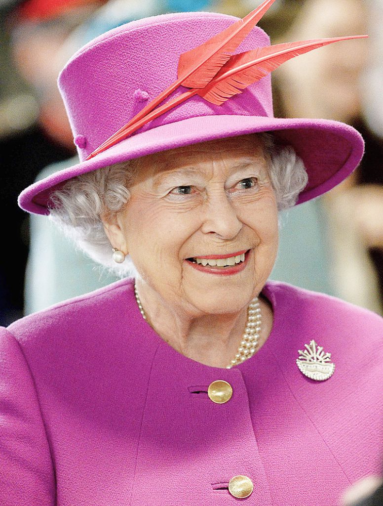 Regina Marii Britanii, Elizabeta a II-a, Autor Joel Rouse/ Ministry of Defence, sursa Wikipedia.