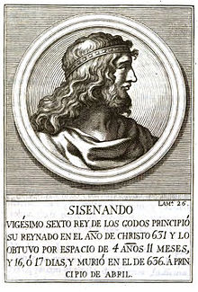 Regele vizigot Sisenand