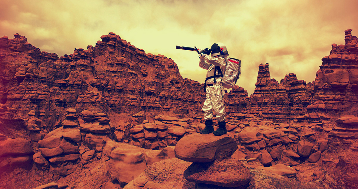 Colonia de pe Marte a extratereştrilor (1)
