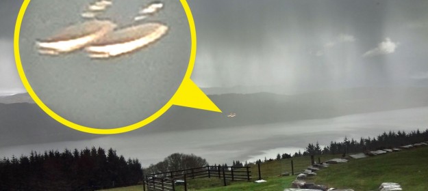 Lacul misterios Loch Ness a fost survolat de două OZN-uri