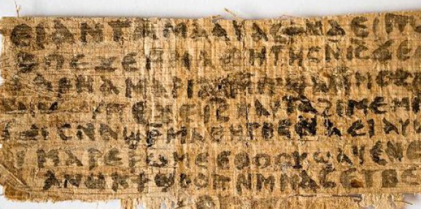 Un papirus egiptean foarte vechi susţine că Iisus avea soţie