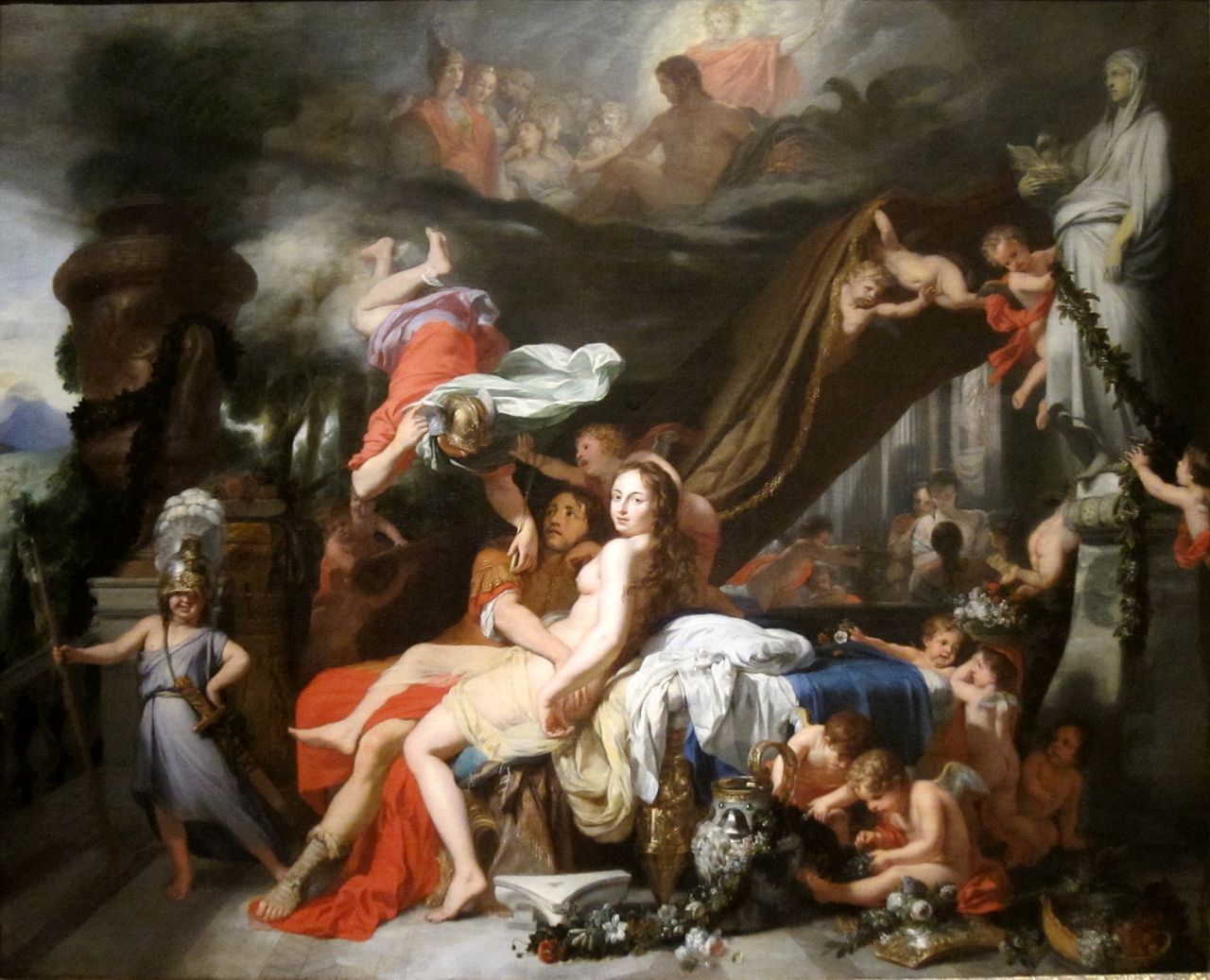 Hermes_Ordering_Calypso_to_Release_Odysseus'_by_Gerard_de_Lairesse,_c._1670