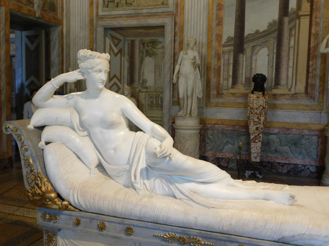 Venus Victrix, statuia remarcabilă care onorează frumusețea Paulinei Borghese Bonaparte